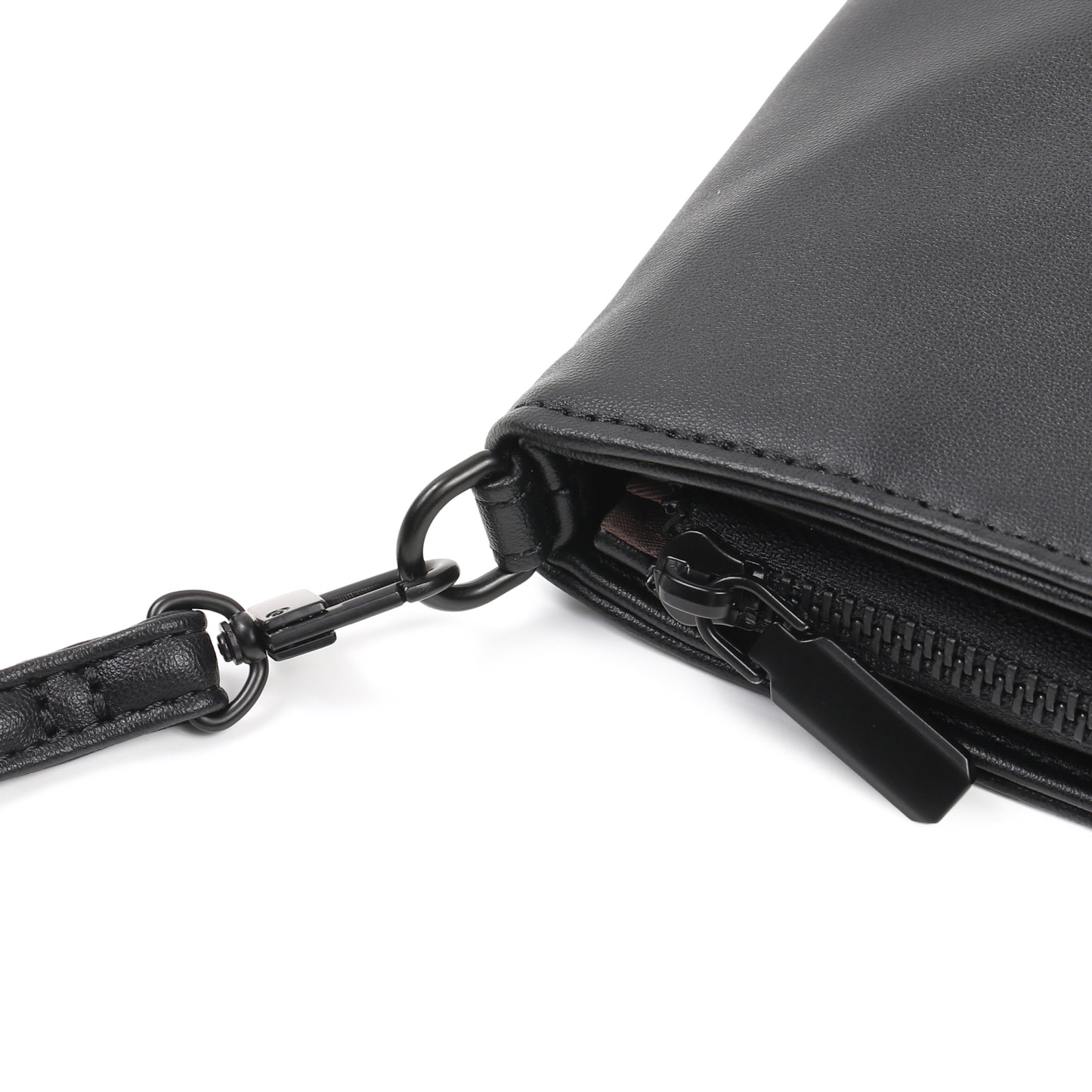 長財布と大型スマホが入るポシェット